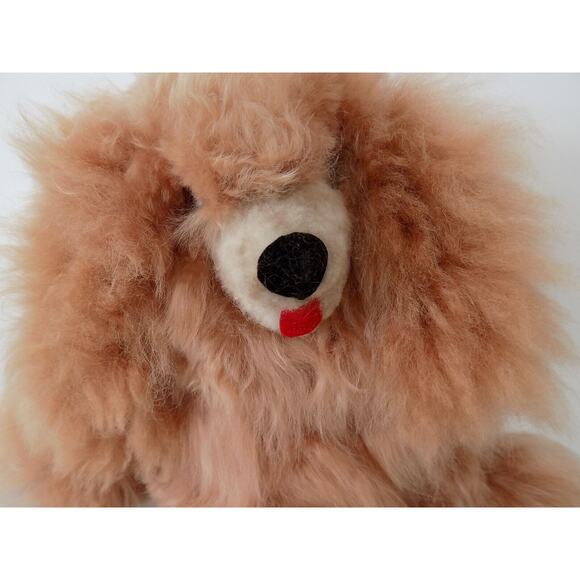 Dog plush made with alapaca fur NWOT stuffed animal - Picture 5 of 7